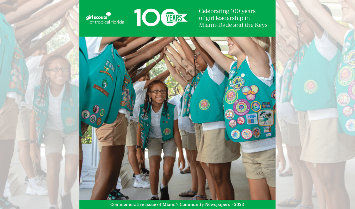 Cover of Girl Scout Centennial Edition of Community Newspapers