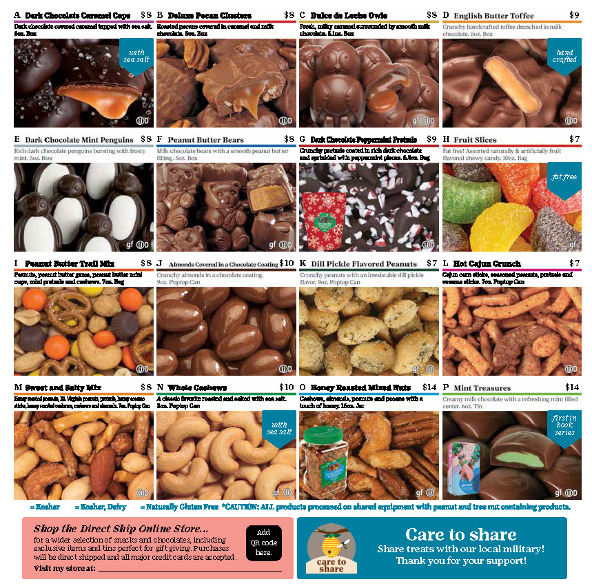 Sweet product options