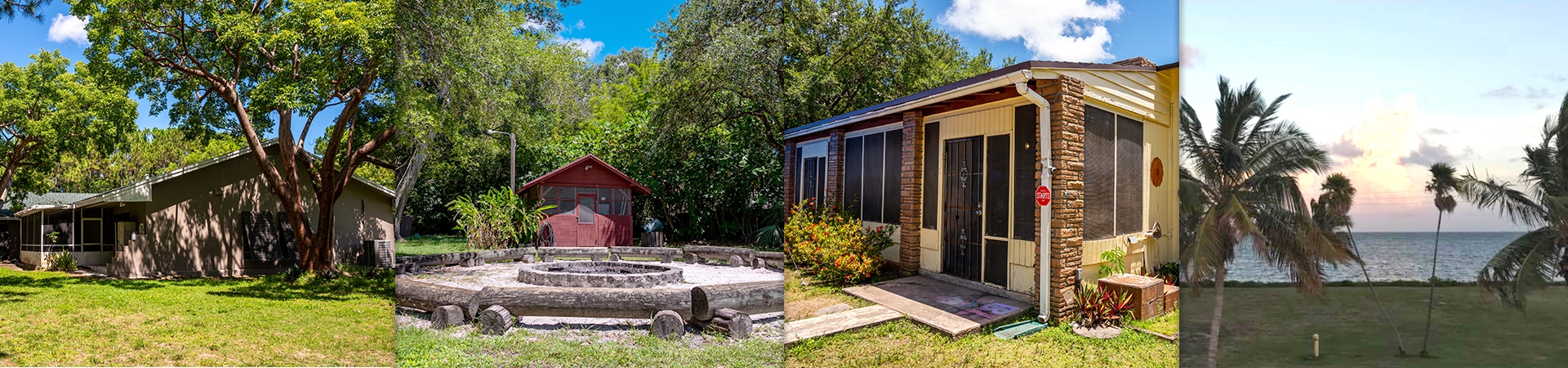  Collage of all Girl Scout properties in Miami and the keys 